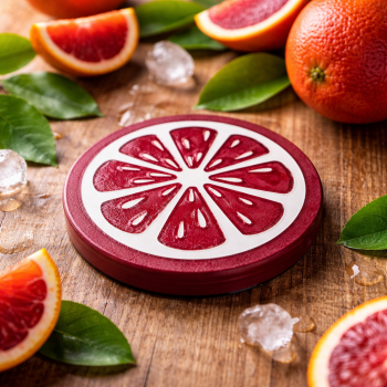 Dubbe-Deckel "Blutorange"